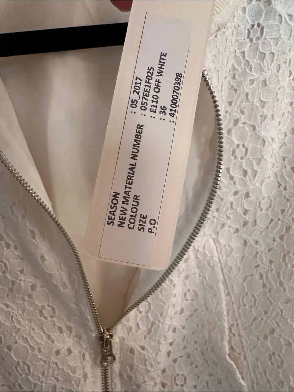 Esprit Cream Lace Bomber Jacket - Picture 4 of 5